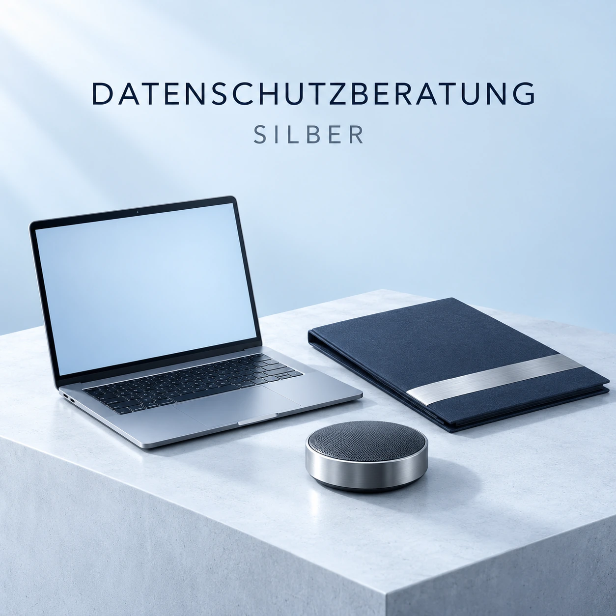 Symbolisches Produktmotiv: Datenschutzberatung SILBER