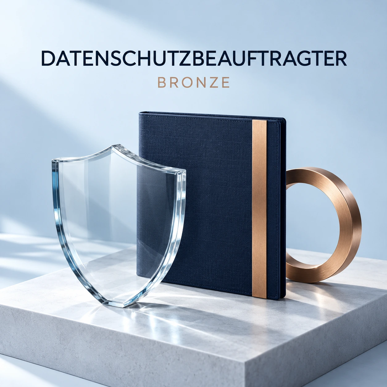 Symbolisches Produktmotiv: Externer Datenschutzbeauftragter BRONZE