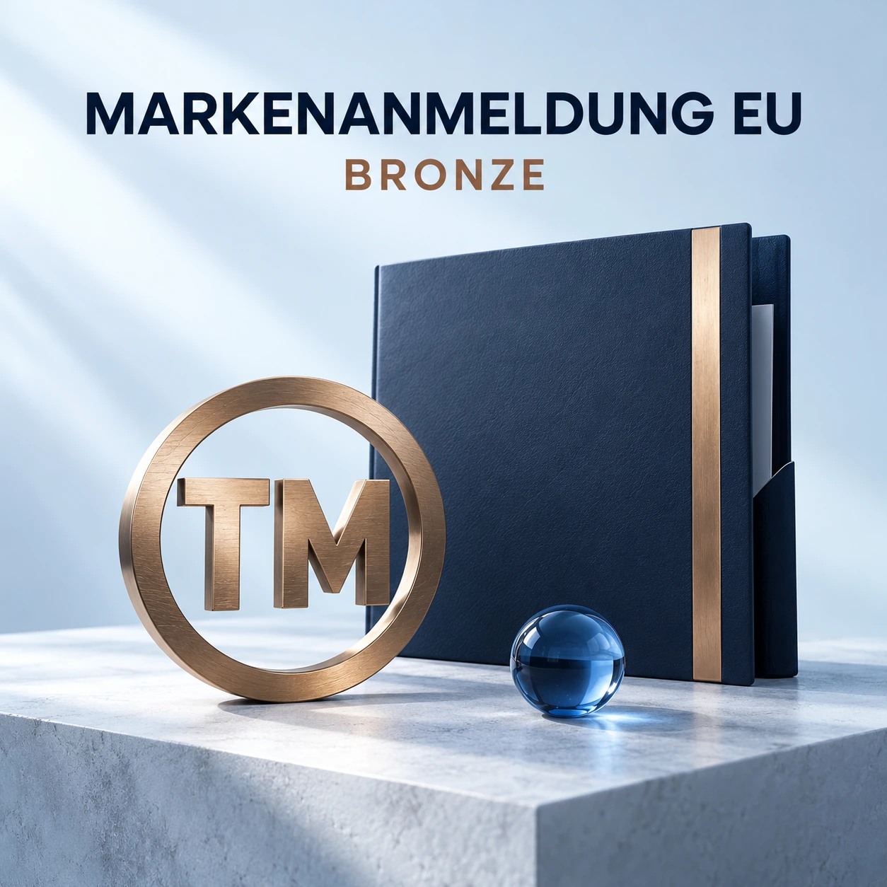 Symbolisches Produktmotiv: Markenanmeldung EU BRONZE