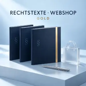 Rechtstexte Webshop GOLD